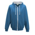 Heren Hooded Sweater met rits AWDis JH053